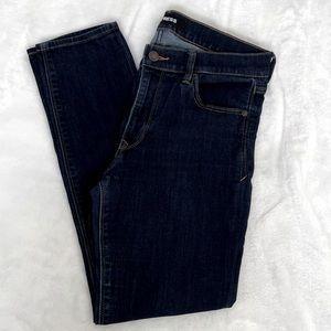 Express 10S Stretch Denim Mid Rise, Short Length.